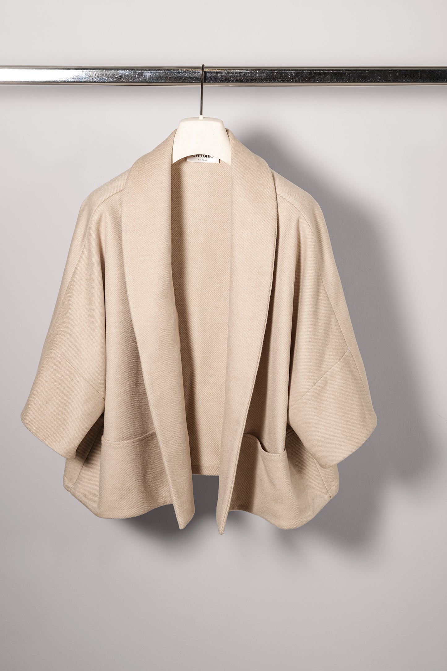 Cappa Kimono "Warm Sand" strutturata