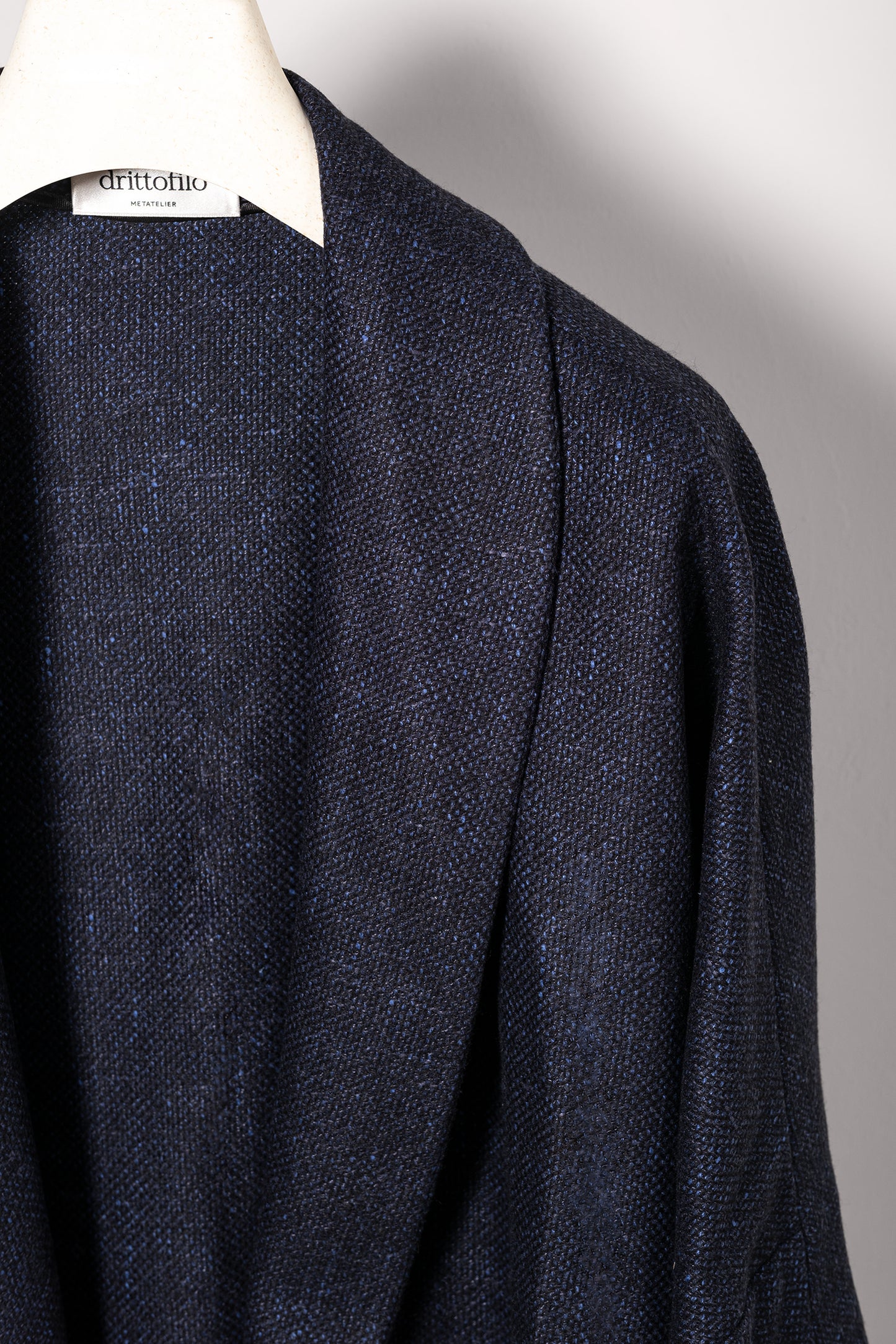 Cappa Kimono "Midnight Blue" strutturata