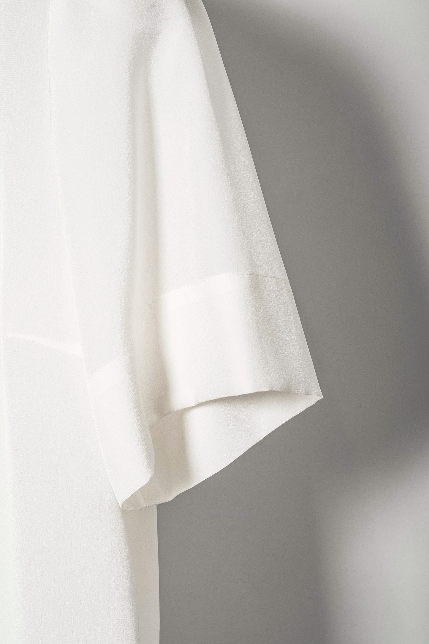 Maglietta scollo a barchetta "Silk White"