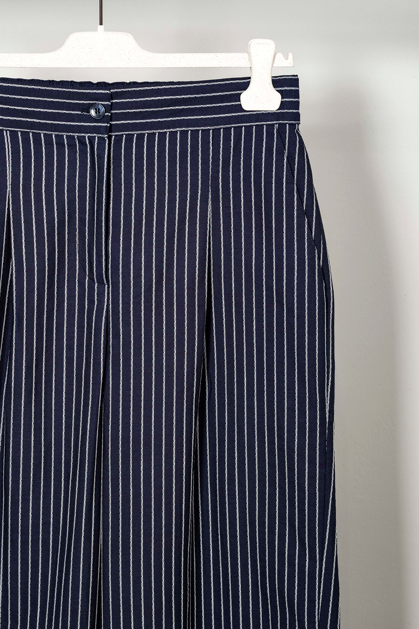 Pantalone Andreea "Navy Pinstripe"