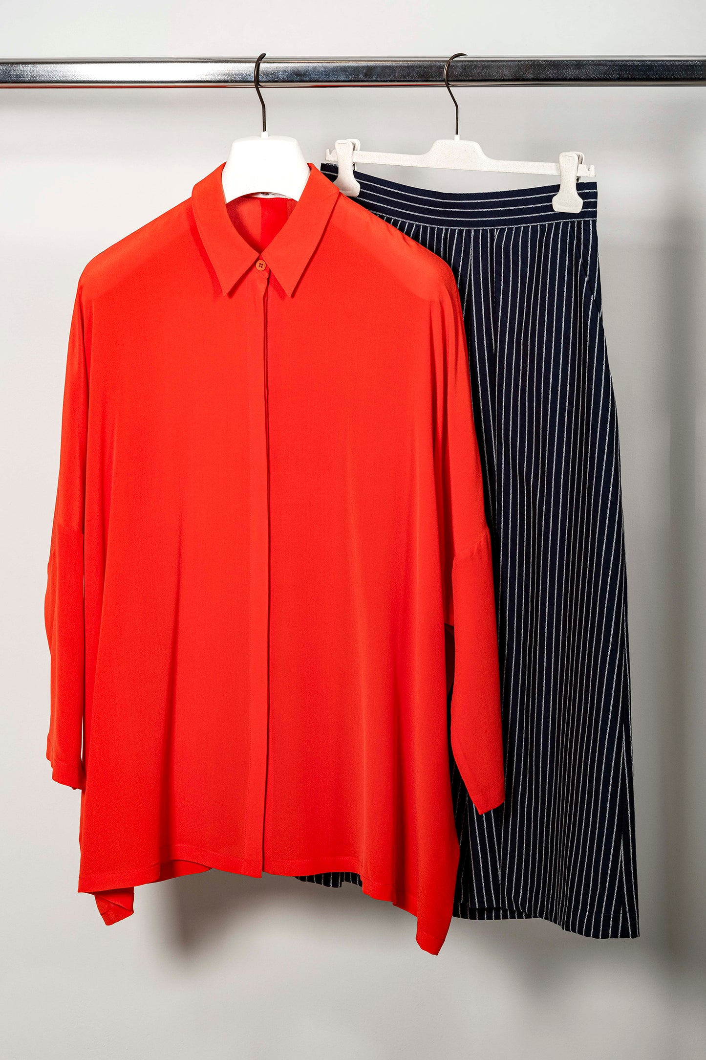 Camicia Over "Crimson Red"