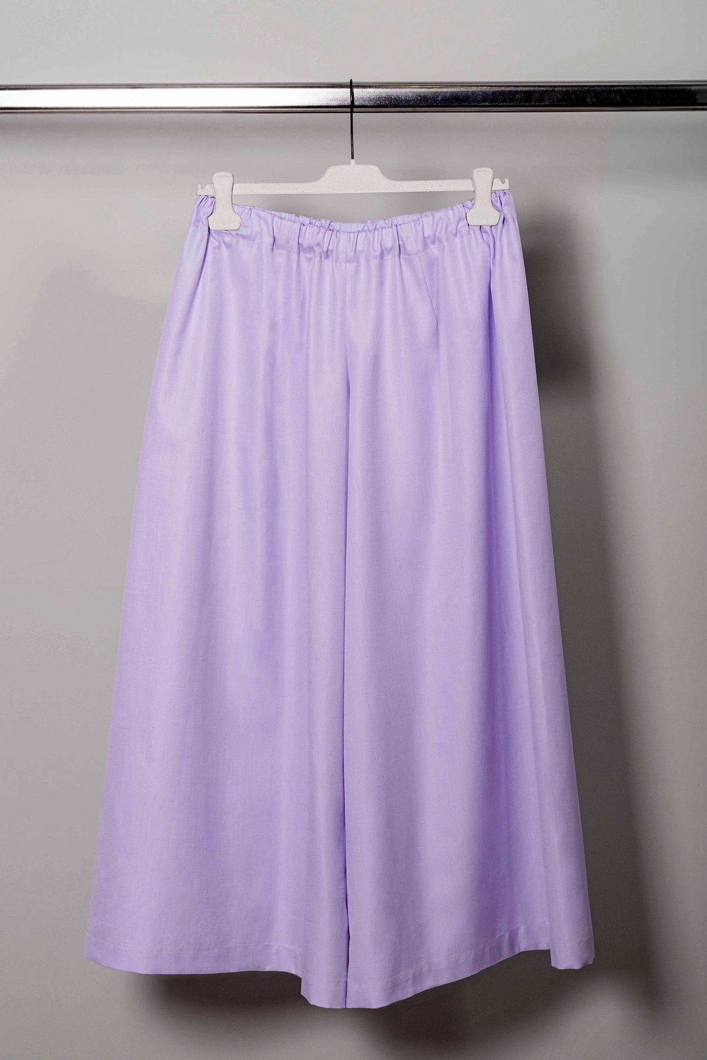 Pantalone Federica "Ethereal Lilac" in cotone